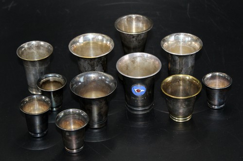Konvolut versilberte becher - konvolut,