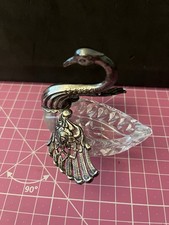 Vintage Schwan Für Salz Mit