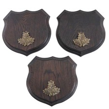 3x Wappenschilder Wildschwein