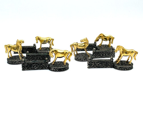 Tolles 6er set vintage pferde - tolles,