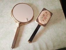 Jugendstil Spiegel & Bürste