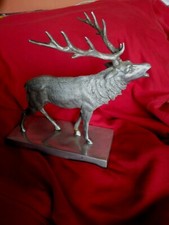 Schöner Hirsch Metall Antik