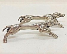 2er Set / Paar antik Silberne