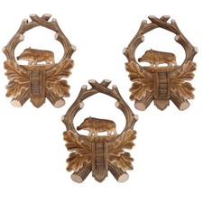 3 Stück handgearbeite